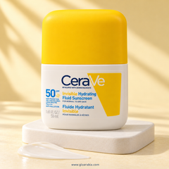 CeraVe Invisible Hydrating Fluid Sunscreen SPF50+ for Normal to Dry Skin - 50 ml