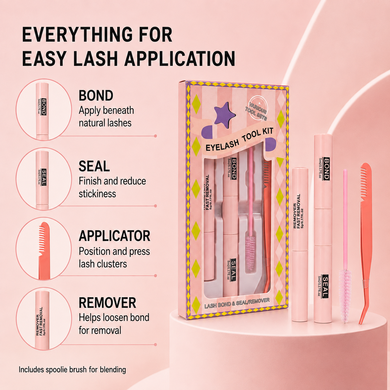 False Eyelash Set Generic