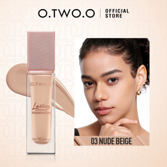 O.TWO.O New High Quality Oil Control Matte Finish Liquid Foundation - 30ml Nude Beige O.TWO.O