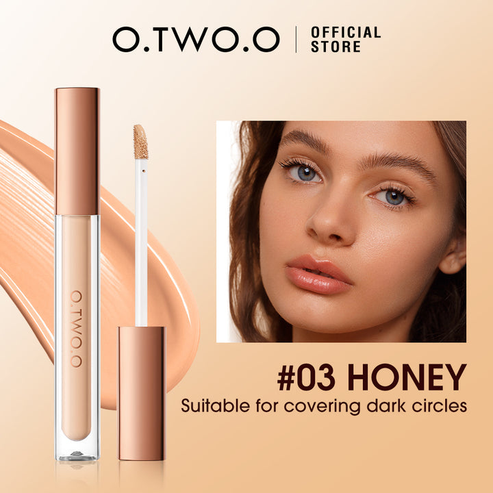 O.TWO.O Liquide Concealer High Coverage Long Lasting Face Base #03 O.TWO.O