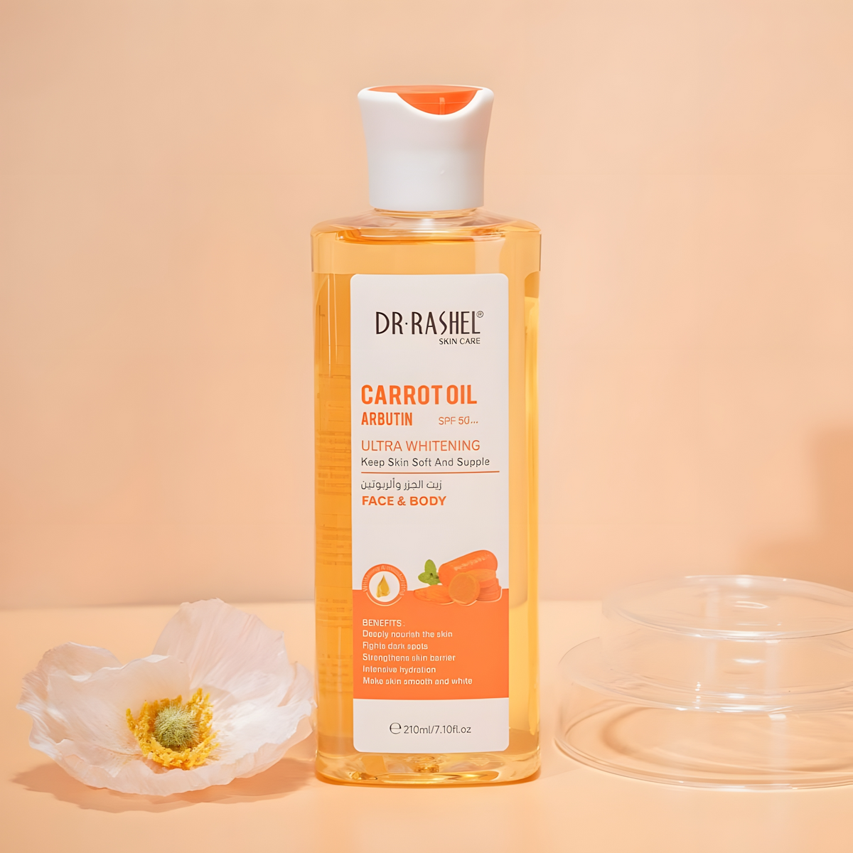 Dr. Rashel Carrot Oil & Arbutin Ultra Whitening Face & Body Dr. Rashel
