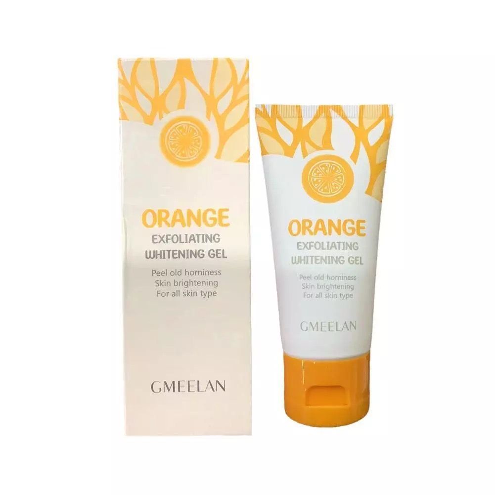 Gmeelan Orange Exfoliating Whitening Gel 50g Glo Arabia