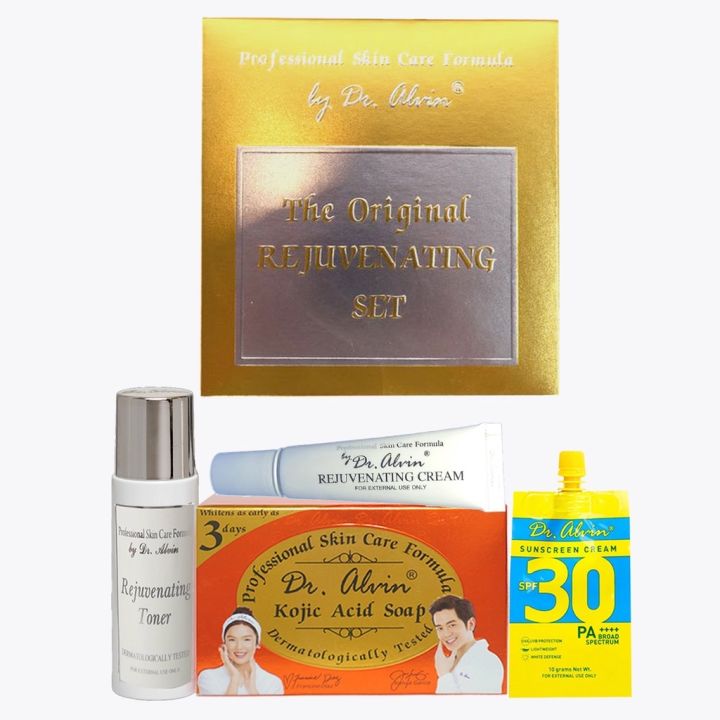 Dr.Alvin The Orginal Rejuvenating Set - 4 in 1