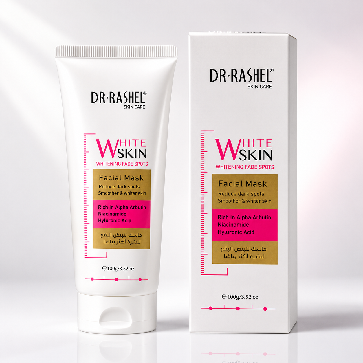 Dr. Rashel Whitening Facial Mask - 100g - Brightening Facial Mask Skin Care Glow Moisturizing Face Treatment