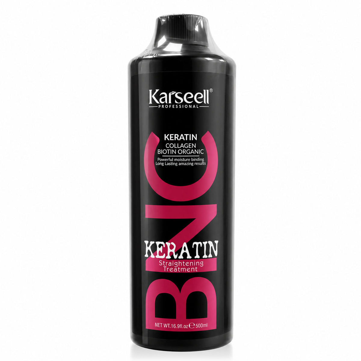 Karseell Professional Keratin Straightening Treatment Conditioner 500 ml - Smoothing Keratin Care for Frizzy Unmanageable Hair