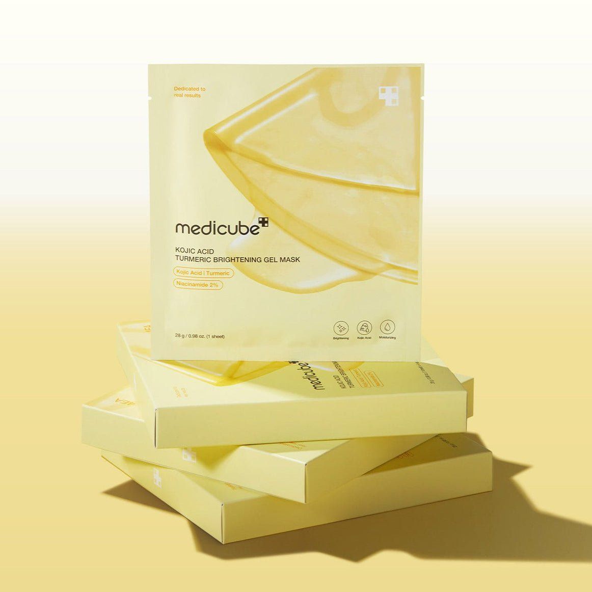 Medicube Kojic Acid Turmeric Brightening Gel Mask (28gx1Pc)