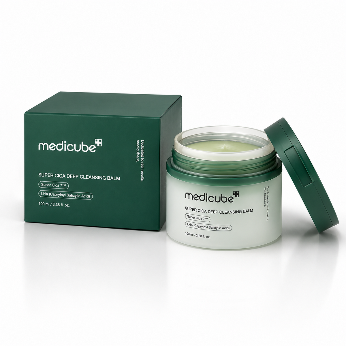Medicube Super Cica Deep Cleansing Balm - 100Ml - Deep Cleansing Balm For Deep Cleansing Makeup Removal Soothing Cica Care Soft Finish Daily Korean Skincare Suitable For Sensitive, Combination And Makeup-Wearing Skin