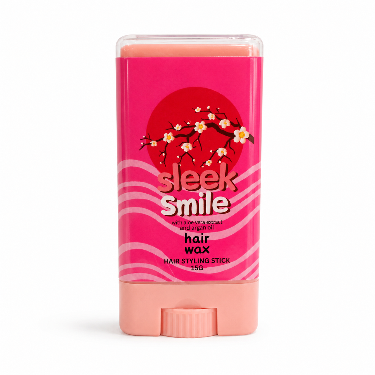 Sleek Smile Hair Styling Stick Balm - 15g - Anti Frizz Hair Wax Stick for Flyaways and Edges