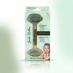Sweet Beauty Jade Roller - Professional Beauty Tool For Salon Style Results, Daily Care, Grooming And Home Use