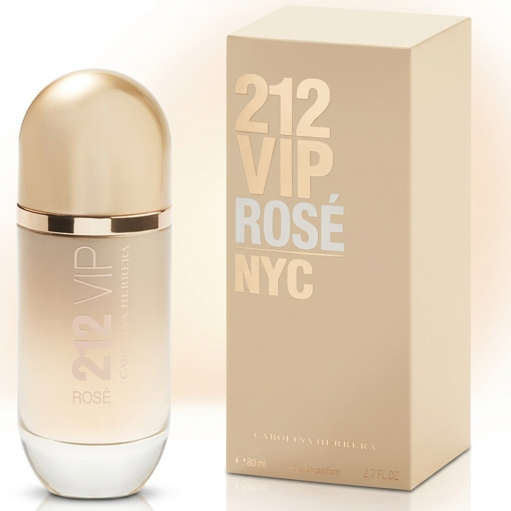212 Vip Rose Nyc 80 Ml - Sparkling Floral Fruity Women'S Perfume Glamorous Party Long Lasting Fragrance 212