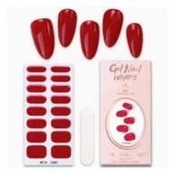 Gel Nail Wraps - 16 Strips Semi Cured Stickers Glo Arabia