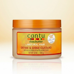 CANTU SHE BUTTER DEFINE & SHINE CUSTARD 340G Glo Arabia