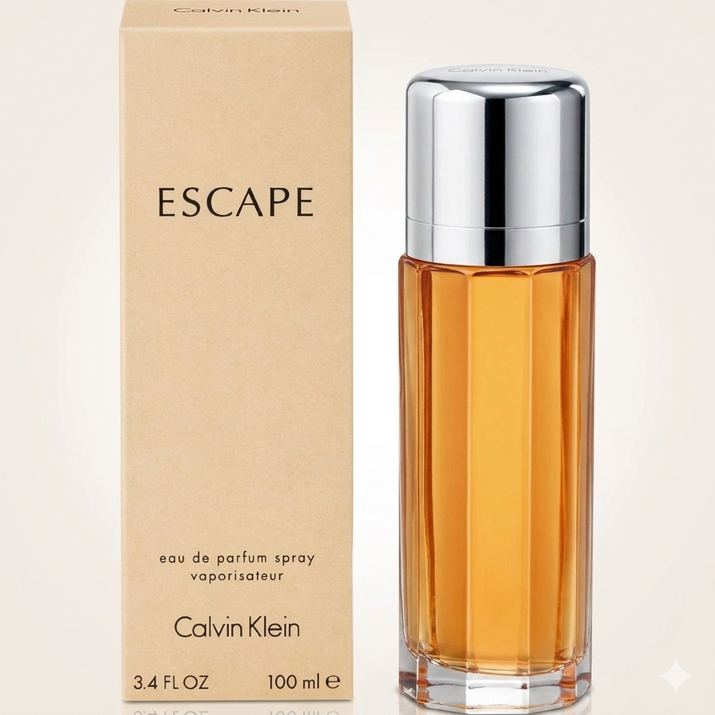 Calvin Klein Escape For Women 100 Ml - Fresh Floral Women'S Perfume Elegant Daily Wear Long Lasting Fragrance Calvin