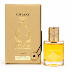 Lattafa Fire On Ice Eau de Parfum 110ml - Warm Spicy Unisex Perfume