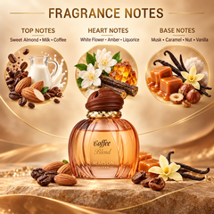 Maison Asrar Coffee Blend Eau de Parfum 25ml – Sweet Coffee Vanilla Gourmand Perfume