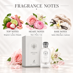 Maison Alhambra Delilah Blanc Eau de Parfum 100ml – Floral Fruity Musk Perfume for Women