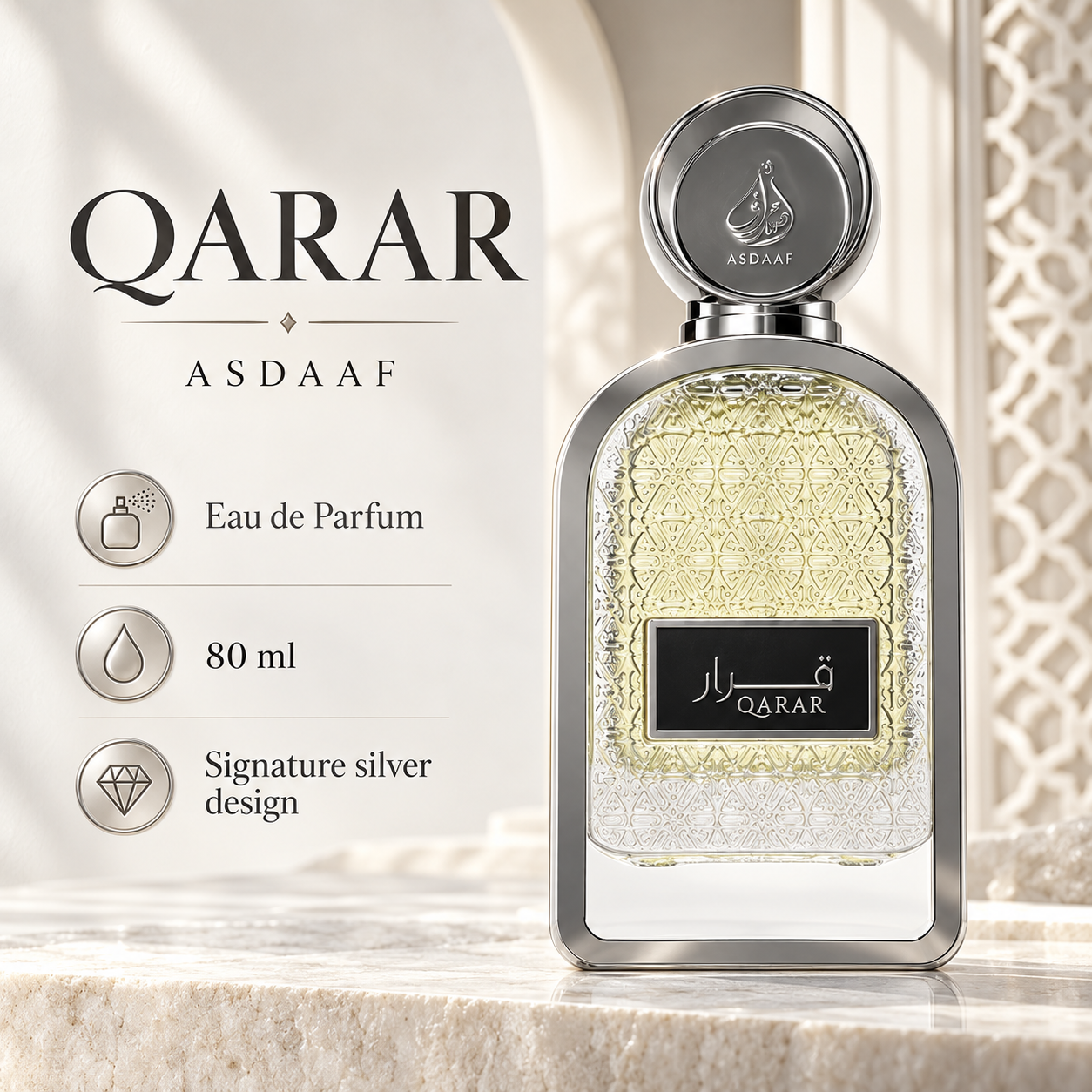 Asdaaf Qarar Eau de Parfum 80 ml Asdaaf
