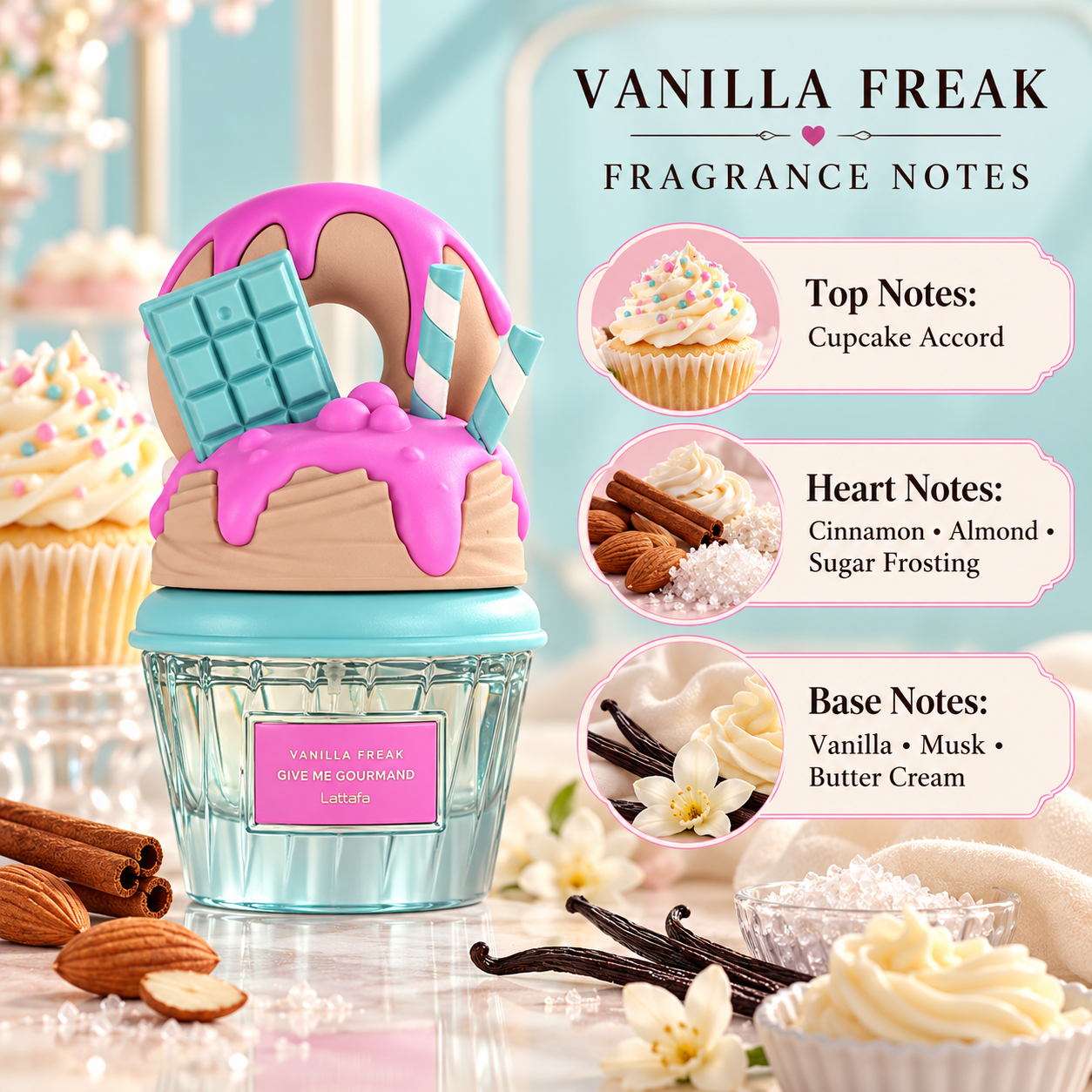 Lattafa Give Me Gourmand Vanilla Freak Eau de Parfum - 75 ml Lattafa