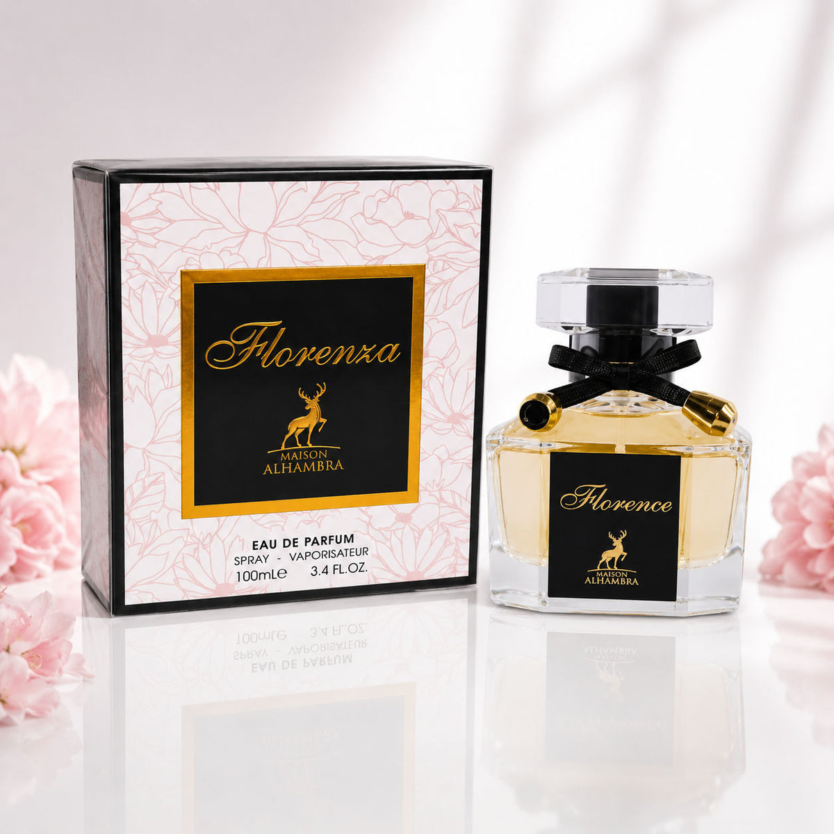Maison Alhambra Florenza EDP 100ml - Elegant Eau de Parfum for Daily Use, Evening Wear, Gifting and Signature Fragrance