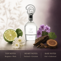 Khadlaj Oud Pour Klassik Eau de Parfum 100ml - Woody Oud Unisex Perfume