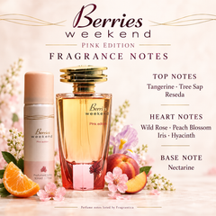 Fragrance World Berries Weekend Pink Edition Eau de Parfum 100ml