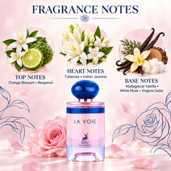 Maison Alhambra La Voie Eau de Parfum 100ml – Long-Lasting White Floral Perfume for Women