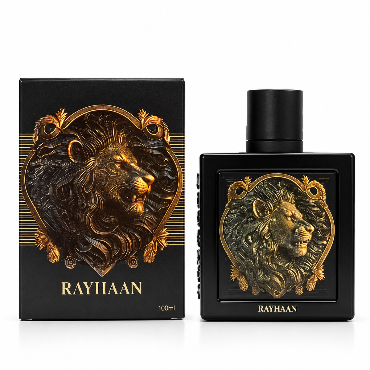 Rayhaan Lion Eau de Parfum 100 ml - Men's Aromatic Spicy Perfume