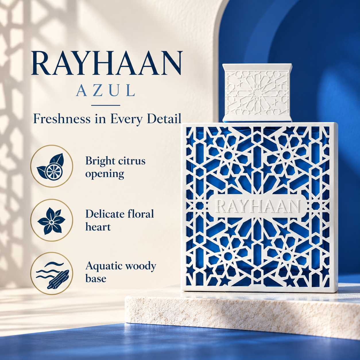 Rayhaan Azul Eau de Parfum 100 ml Rayhaan