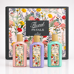Joyous Floral Petals EDP 3 × 100ml - Floral Perfume Set for Women