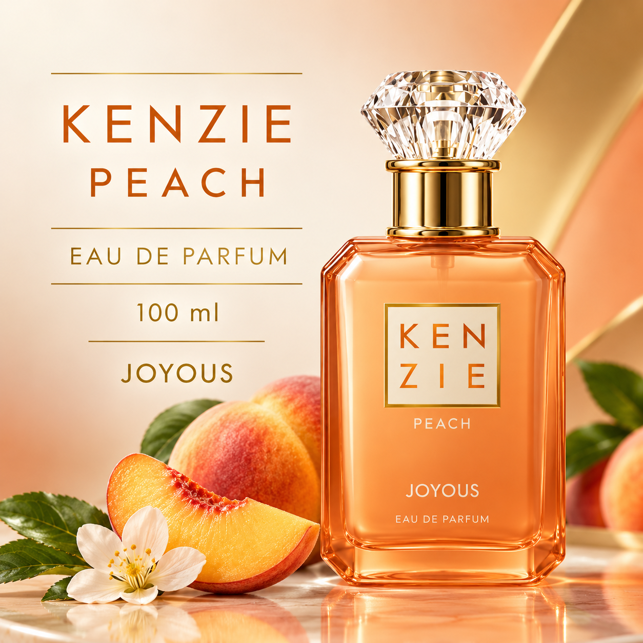 Joyous Kenzie Peach Eau de Parfum – 100 ml Joyous