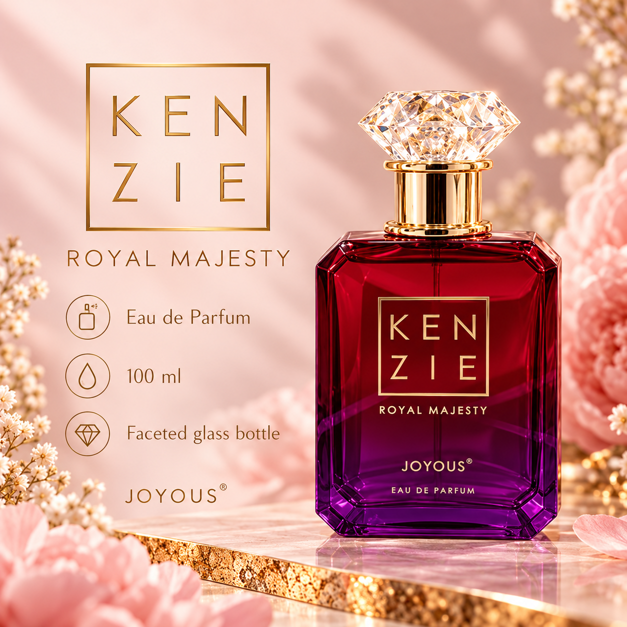 Joyous Kenzie Royal Majesty Eau de Parfum – 100 ml Joyous