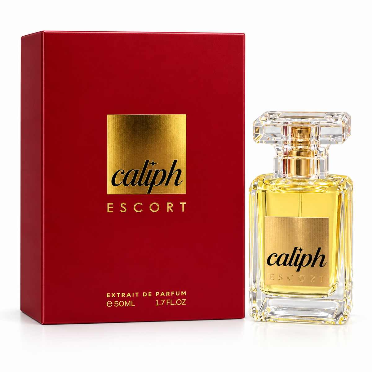 Caliph Escort Extrait de Parfum 50 ml - Fresh Floral Fragrance with a Warm Finish Caliph