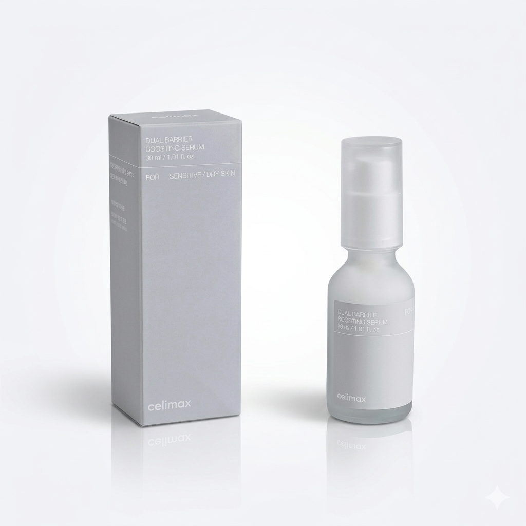 Celimax Dual Barrier Boosting Serum 30 Ml - Hydrating Barrier Repair Serum For Sensitive Dry Skin Protection