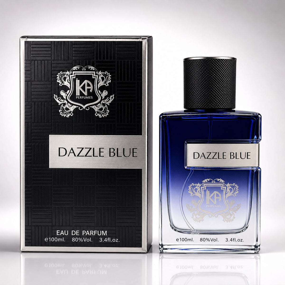 Atika Dazzle Blue EDP - 100ml - Eau de Parfum Long Lasting Luxury Fragrance