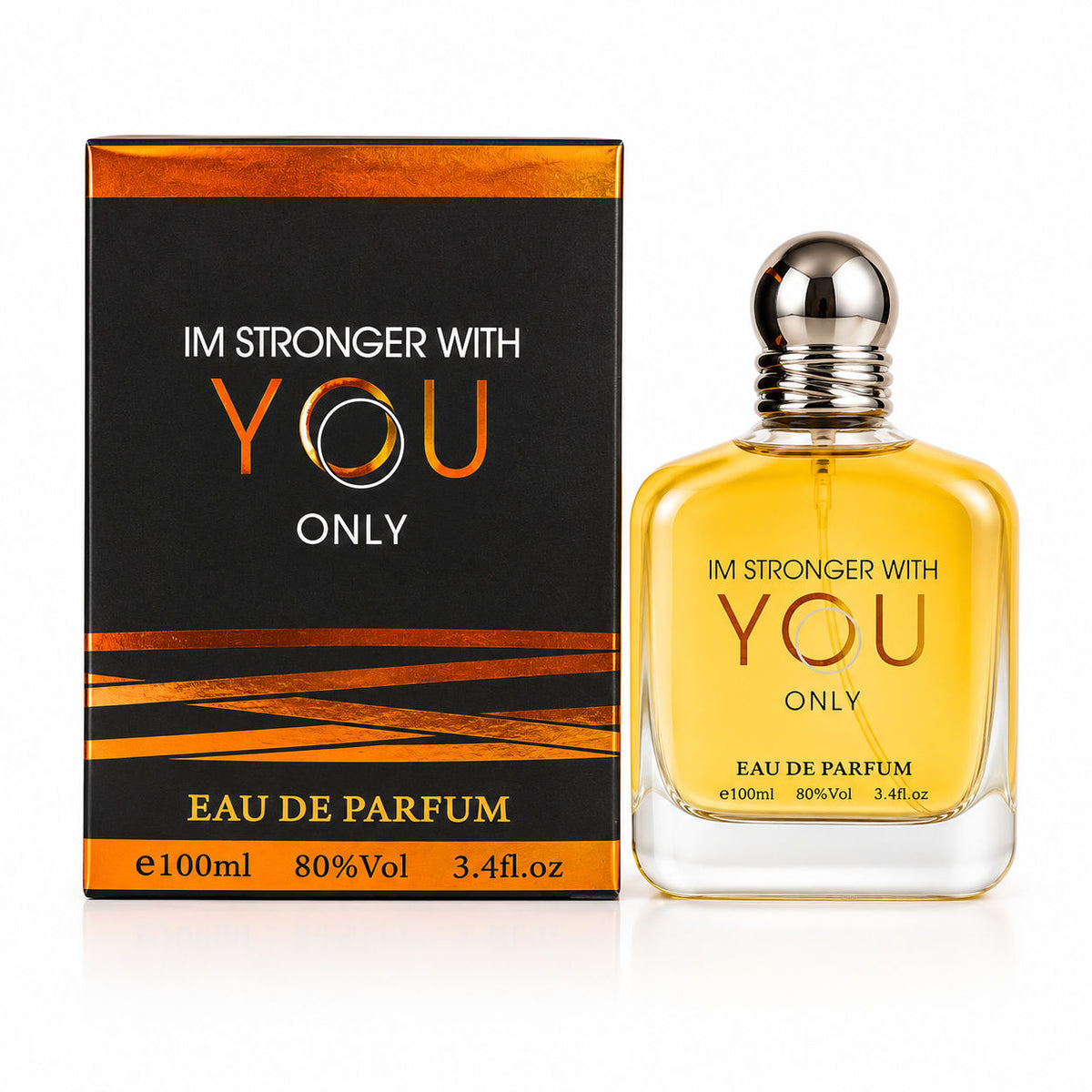 Atika Im Strong With You Only EDP - 100ml - Eau de Parfum Long Lasting Luxury Fragrance