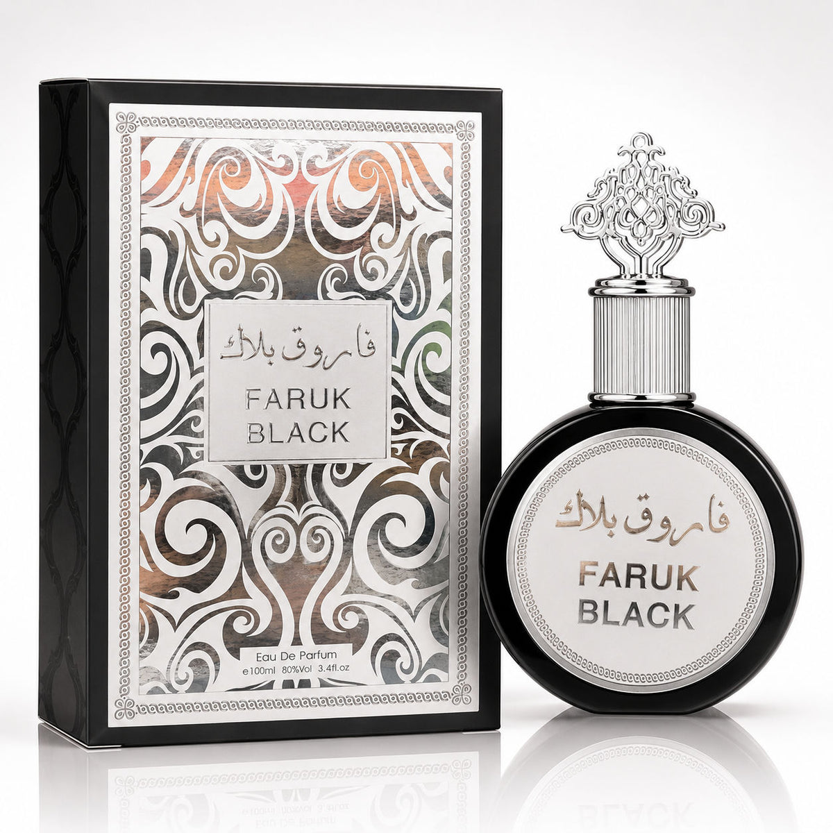 Atika Faruk Black EDP - 100ml - Eau de Parfum Long Lasting Luxury Fragrance