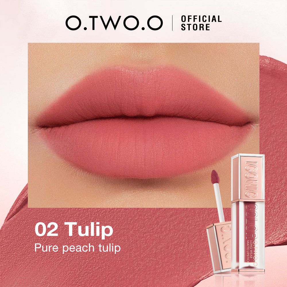 O.TWO.O Silky Smooth Moisturizing Lip Mud 02 Tulip O.TWO.O