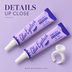 Beauty False Eyelash Glue Twin Pack - 2 x 7 g