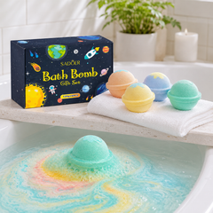 Sadoer Bath Bomb Gift Set - Relaxing Scented Spa Bath Bomb Set