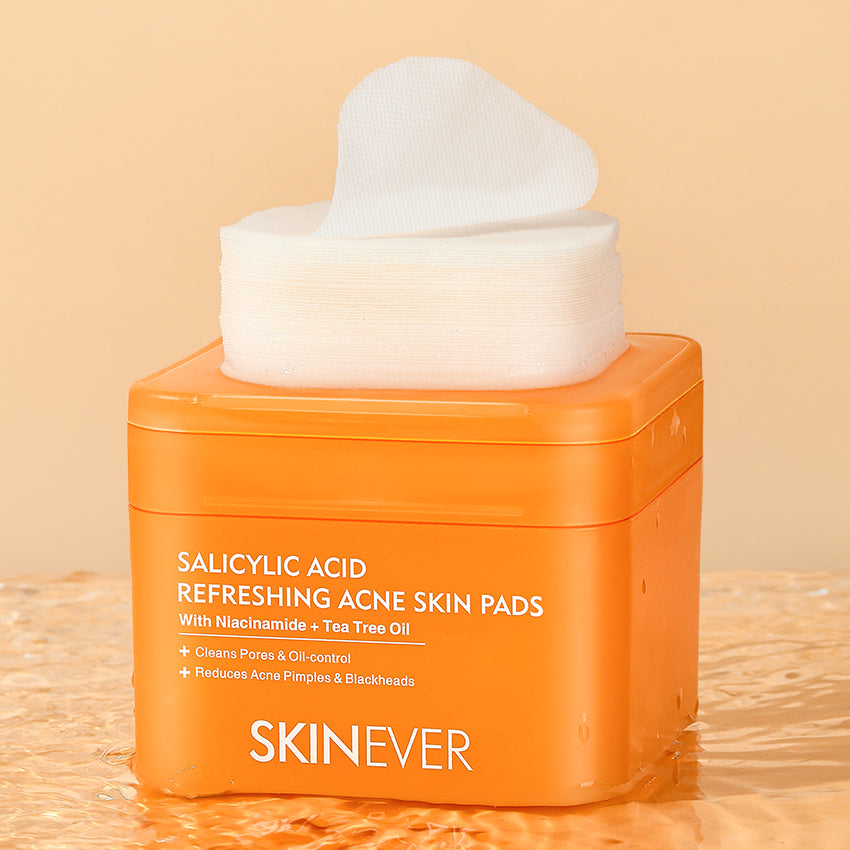 Skinever Salicylic Acid Refreshing Acne Skin Pads - 130ml Glo Arabia