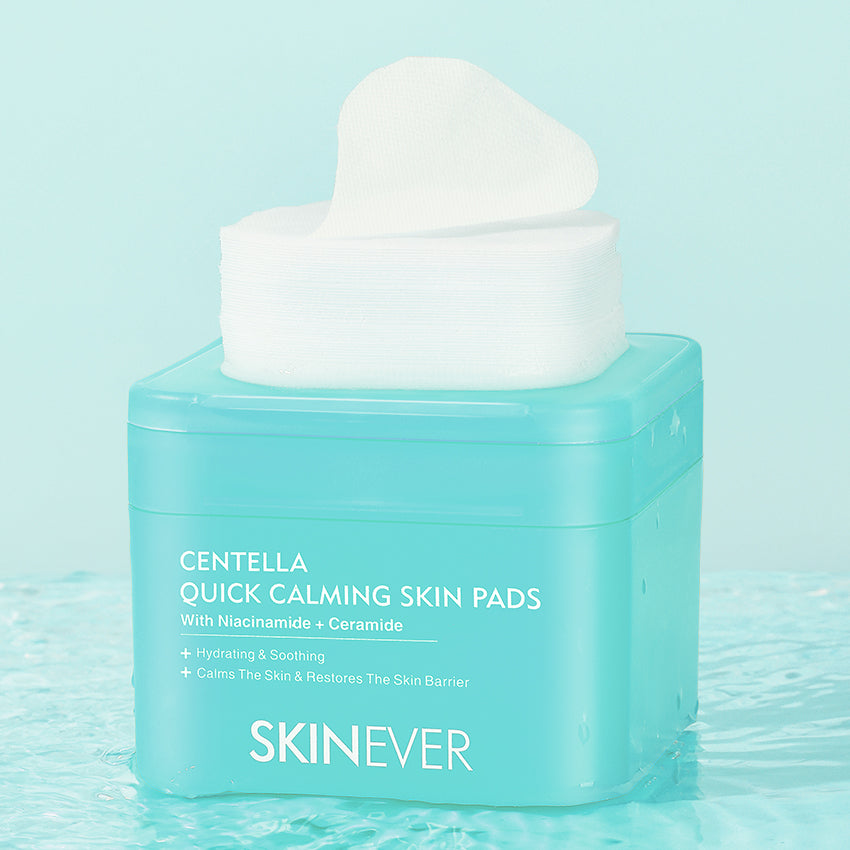 Skinever Centella Quick Calming Skin Pads - 130ml Skinever