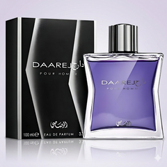 Daarej Pour Homme - Spicy Woody Men Eau De Parfum Classic Elegant Long Lasting Fragrance Daarej
