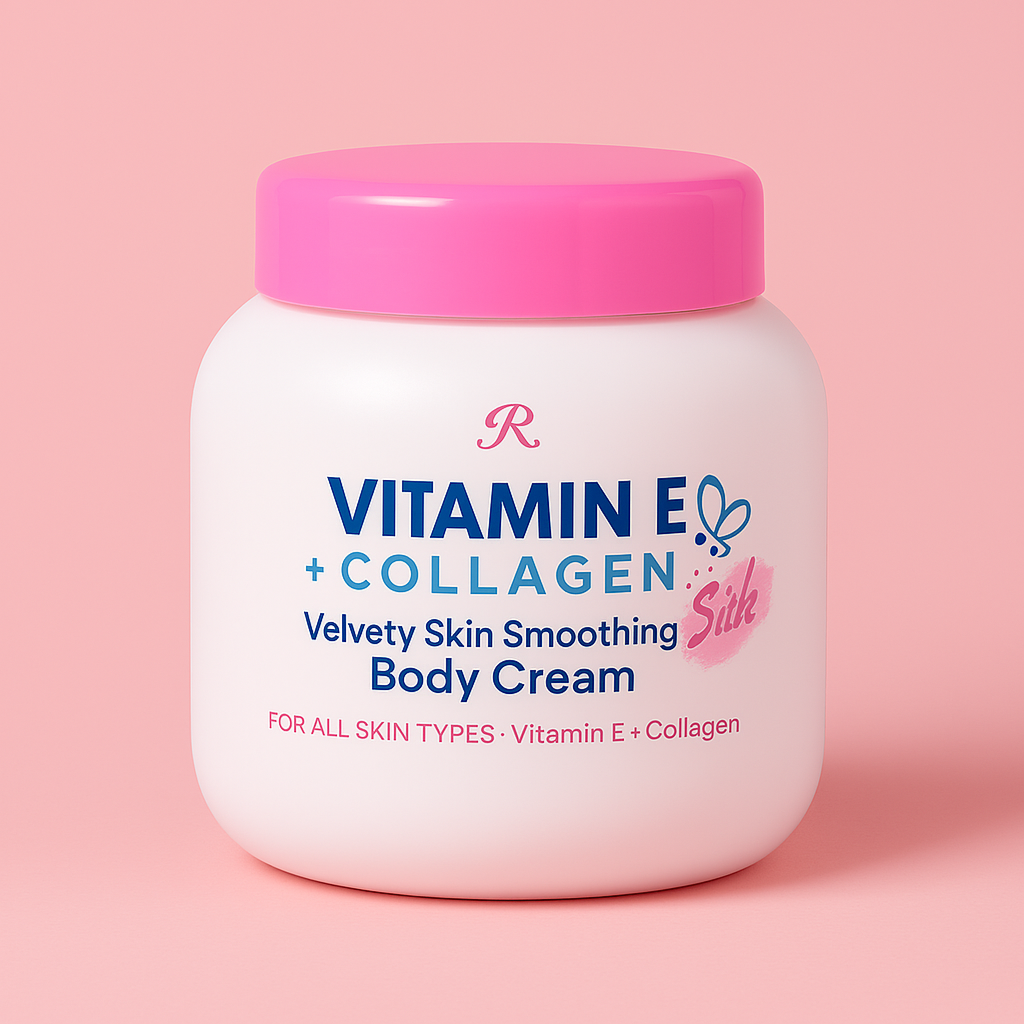 Aron Vitamin E Collagen Body Cream - 200g Glo Arabia