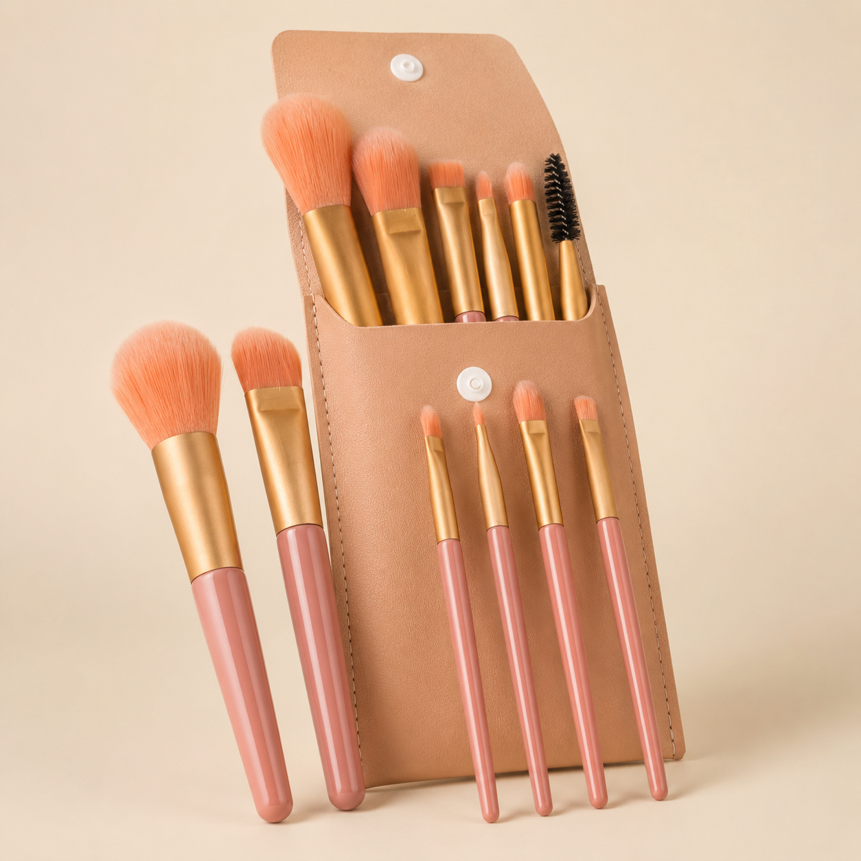 Makeup Brush Set 8 Pieces Generic