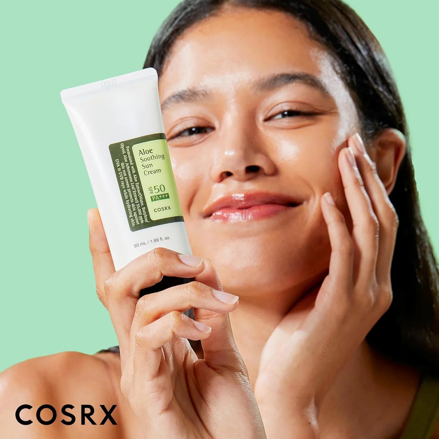 Cosrx Aloe Soothing Sun Cream SPF50 + 50ml COSRX