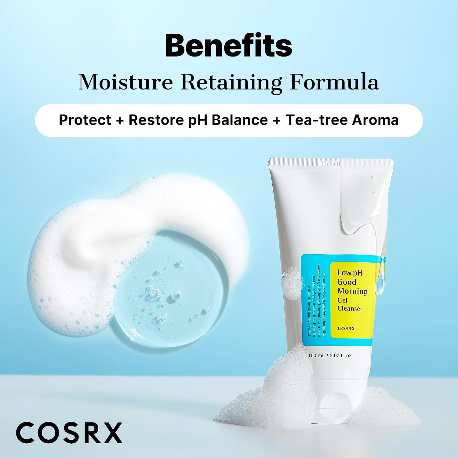Cosrx Low pH Good Morning Gel Cleanser - 150ml COSRX