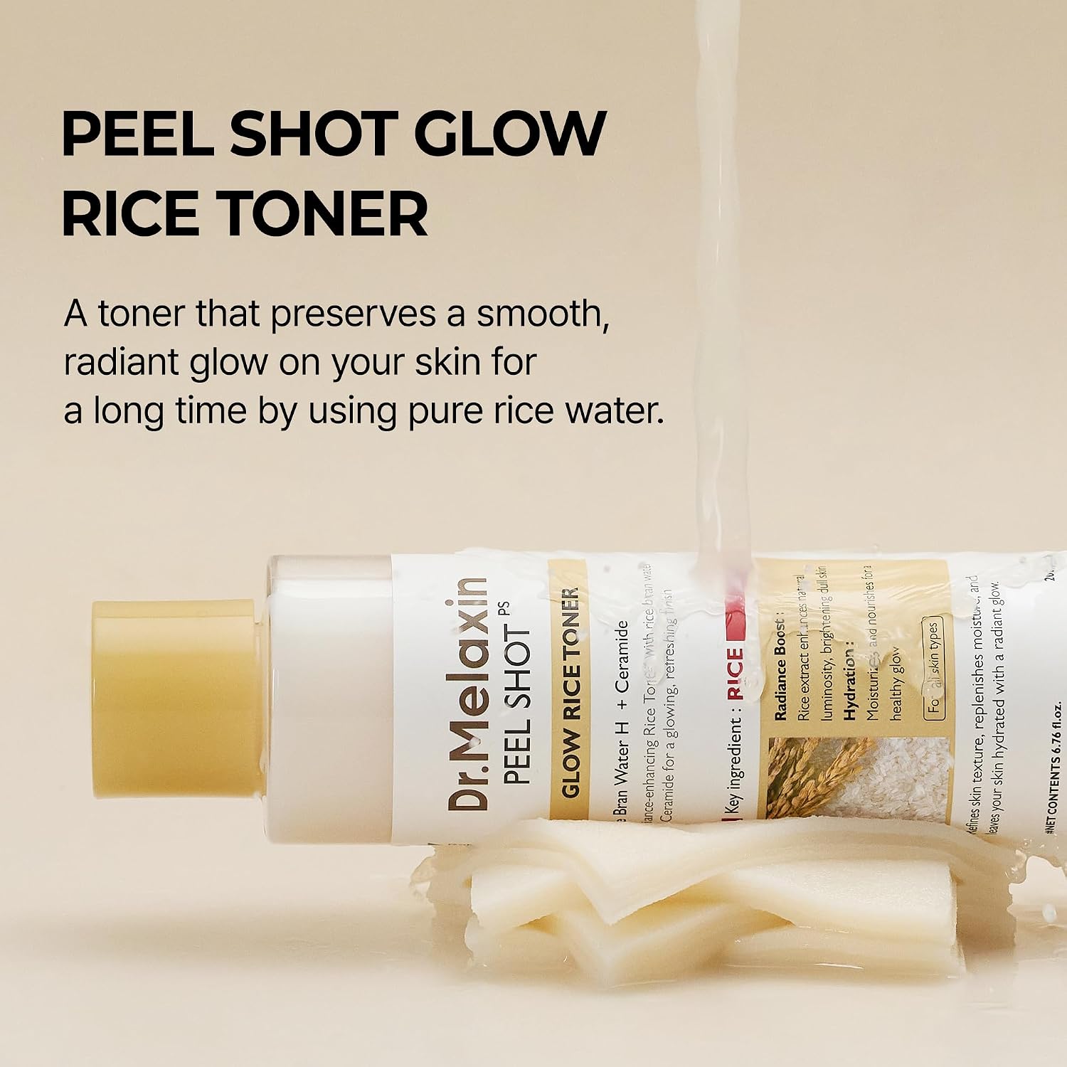 Dr. Melaxin Peel Shot White Rice Glow Duo – Brightening Toner + Serum Dr. Melaxin