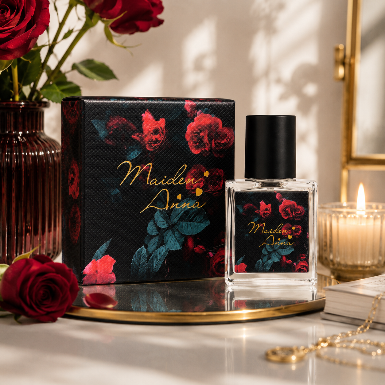 Maiden Anna Inner Perfume Black Rose Maiden Anna