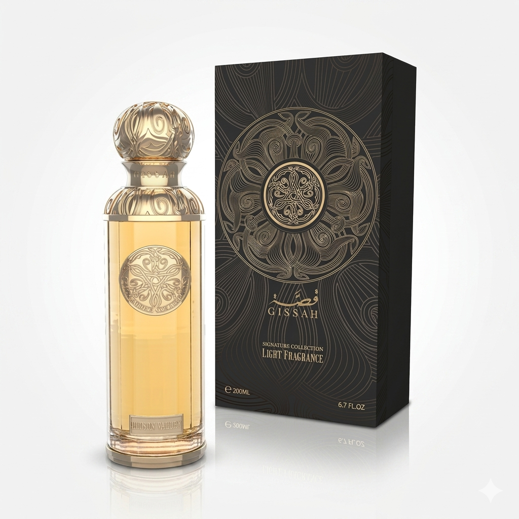 Gissah Hudson Valley 200Ml - Premium Elegant Long Lasting Oriental Woody Fragrance Gissah