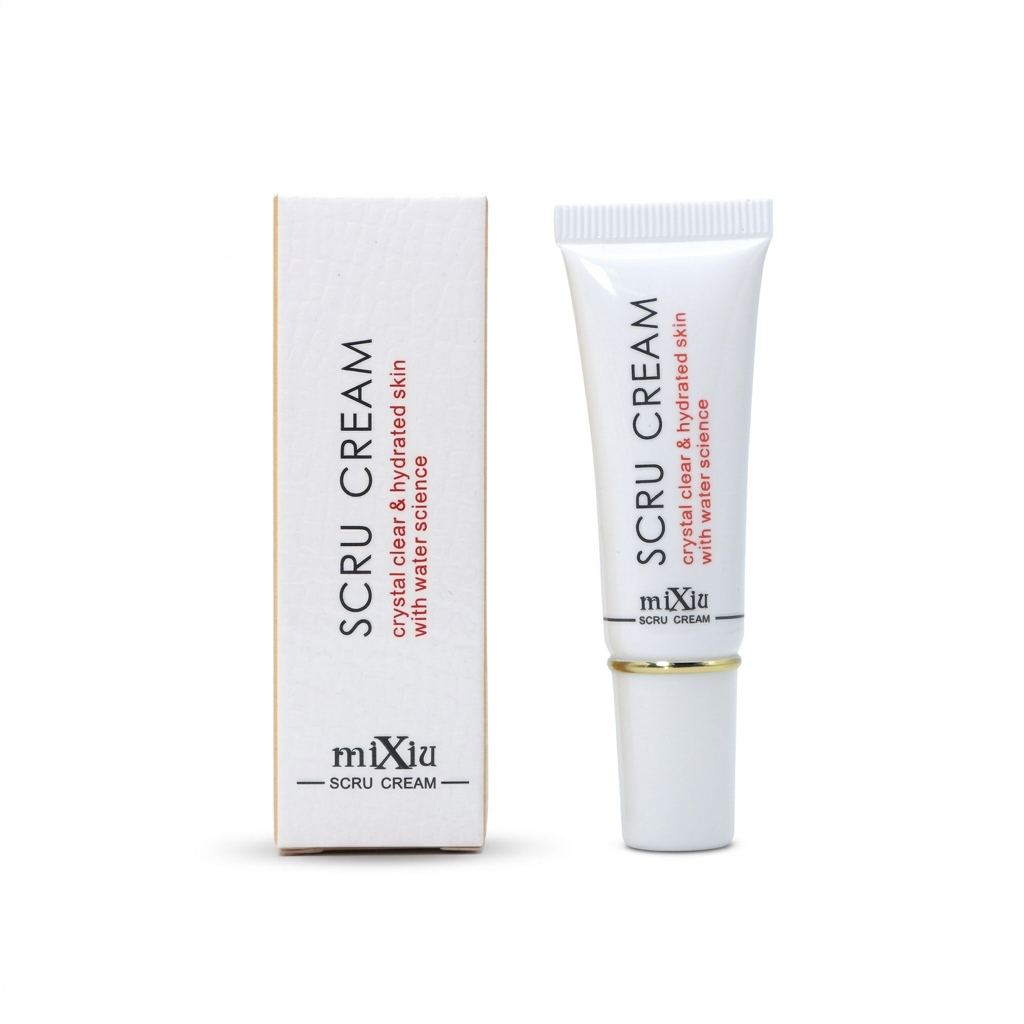 Mixiu Scru Cream - Professional Skin Care Treatment For Hydration, Brightening, Smoothness And Daily Beauty Routine